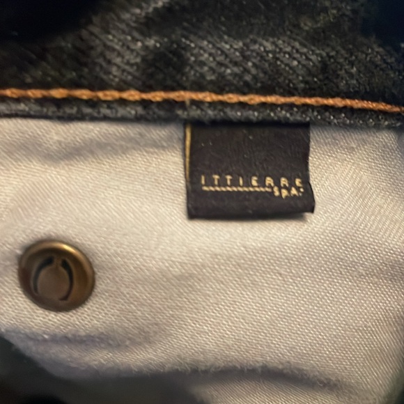 JustCavalli dark grey mid length denim skirt - Picture 7 of 8